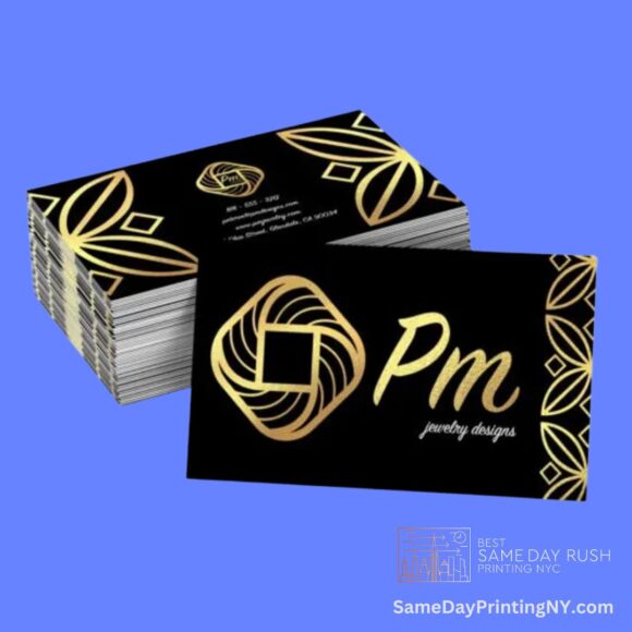 Premium Foil Business cards