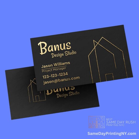 Custom Foil Business Cards