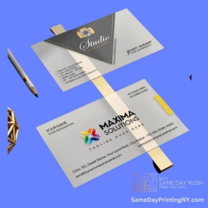 Customized plastic business cards