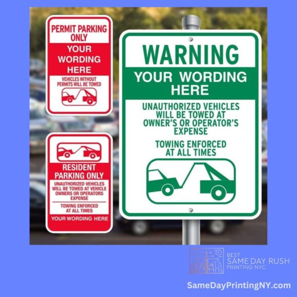 Safety Aluminum DiBond signs