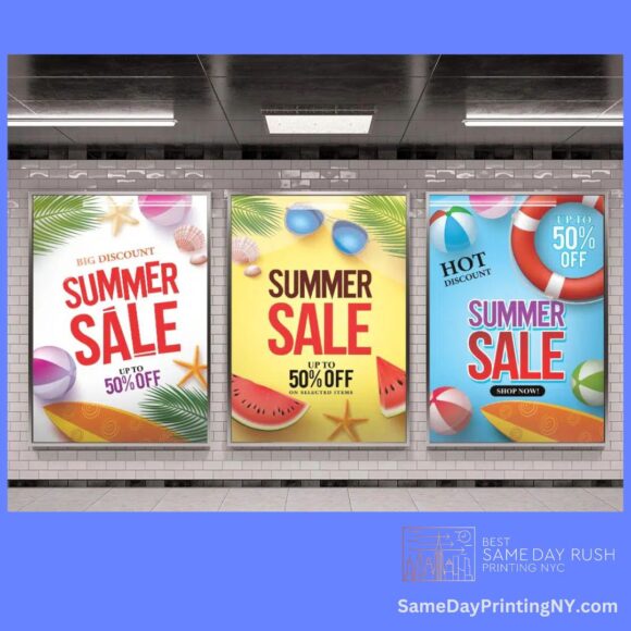 Sale Card Stock posters