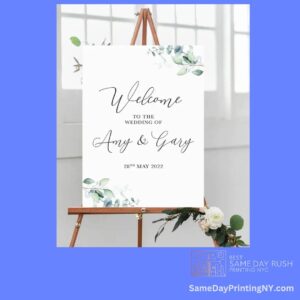 Welcome Foam Posters