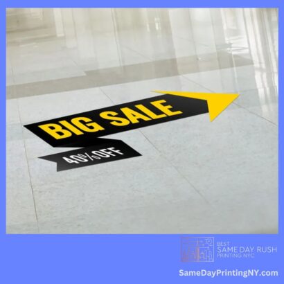 Sale Floor Stickers