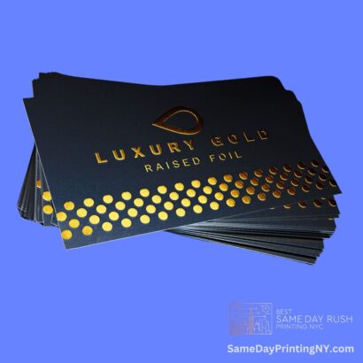 Luxury Gold foil Business Cards