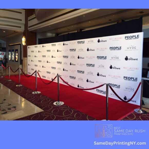 Custom Step and Repeat Banners