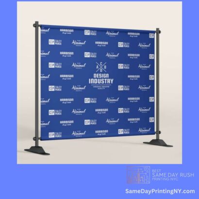 Custom Design Step and repeat Banners