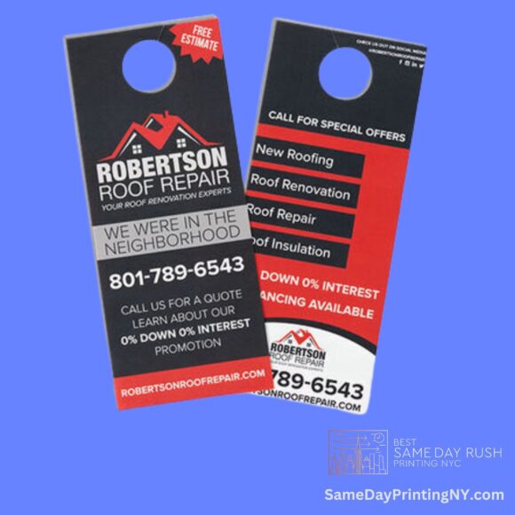 Business promotion Hand Tags